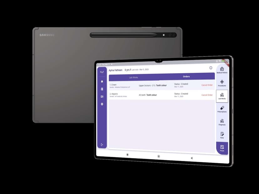 FelixaTouch mobile app interface